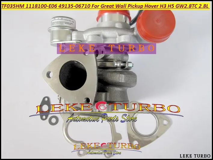 TF035HM TF035 1118100-E06 49135-06710 1118100 E06 49135 06710 Turbocharger Turbo för Great Wall Pickup Hover H3 H5 GW2.8TC 2.8L