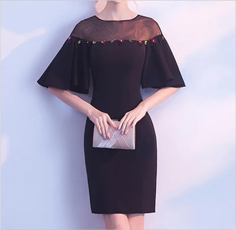 Brand Fashion Bandage Dress For Women Light Champagne Short Sleeve  Homecoming & Party Dress Celebrity Style Vestidos From Hsmw001, $49.25 |  DHgate.Com