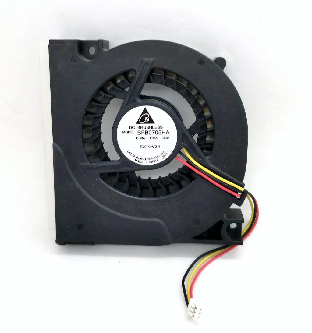 새로운 원래 델타 BFB0705HA 5J01 BSB0705HC DC5V 0.36A 3WIRES 5X10W2R A600 ALL COMPUTE COOLING FAN