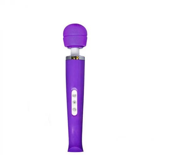 20 Speed Rechargeable Magic Wand Massager,Magic Wand Electronic Full Body AV Vibrator Massager 110-250V Colors DHL