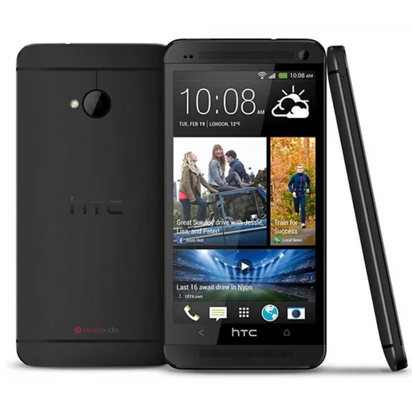 100% Оригинал Разблокирована HTC ONE M7 Android Смартфон 32 ГБ ROM 4.7 дюймов GPS 3G Двойная камера 8MP WIFI Четырехъядерный WIFI Восстановленное телефон