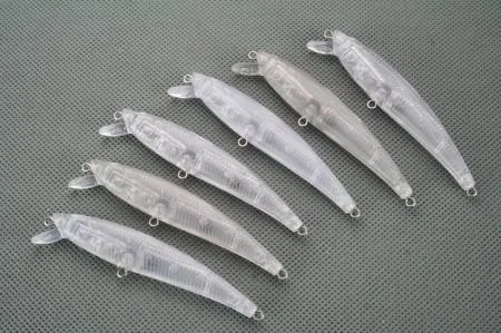 UNPAINTED FISHING LURES JOINTED CRANKBAIT BODIES 71g07256856 From