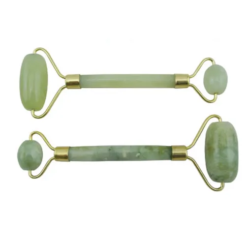 Draagbare Praktische Jade Facial Massage Roller Anti Rimpel Gezonde Gezicht Body Head Foot Nature Beauty Tool