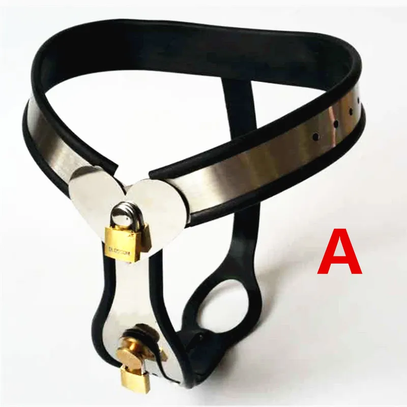 Ceinture de chasteté féminine avec plug anal Dispositifs de chasteté en cuir Silcone super doux Pantalon de chasteté Produits de sexe pour jeux de sexe pour adultes G7-5-30