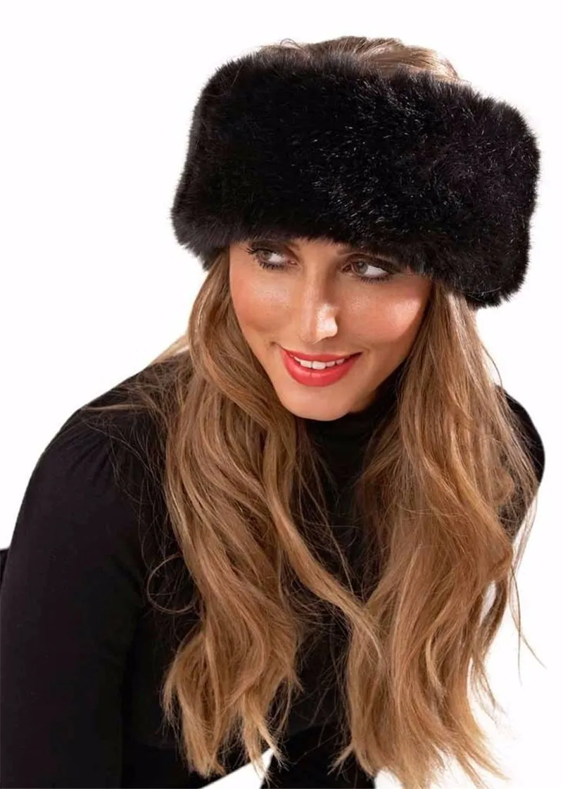 Plush Faux Fur Fox Fur Headbands For Women Winter Ear Warmers And Earmuffs  Hat Fox Fur Headband 260i From Praised, $23.14