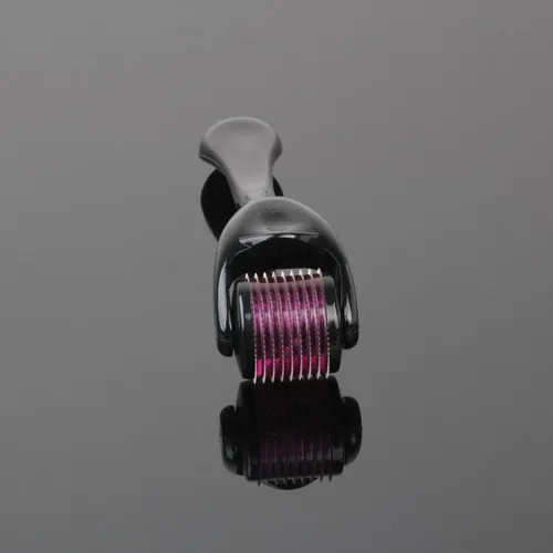 540 إبر 0.5 ملليمتر 1.0 ملليمتر microneedle ديرما بكرات الجلد ديرما الأسطوانة microneedle dermaroller 540 إبر التيتانيوم