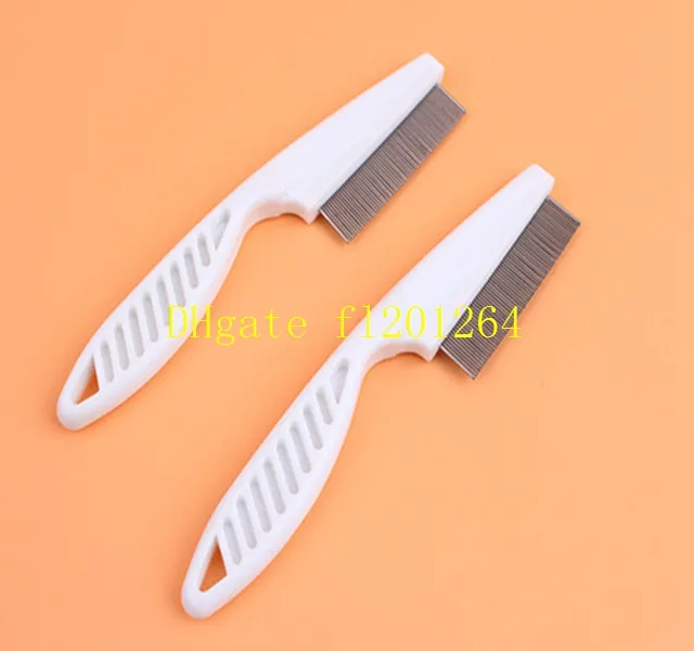 Hot Sale Pet Dog Hair Flea Comb Stainless Pin Dog Cat Grooming Brush Comb Clean Tool Small & Big size