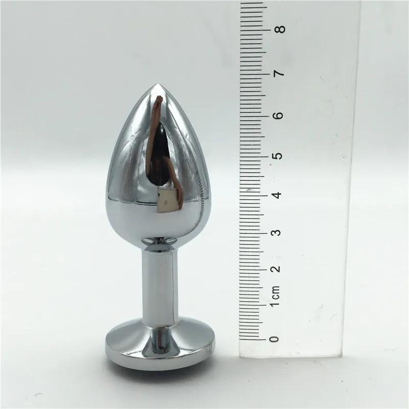 Il sesso di piccole dimensioni giocattoli anali in metallo butt plug in acciaio inox spina anale giocattoli del sesso prodotti del sesso adulti1645489