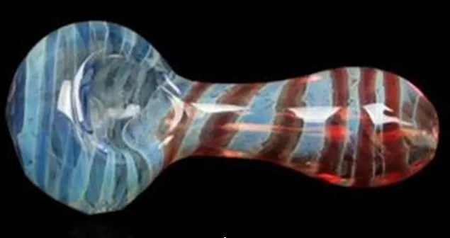 10 sztuk / partia Classic Hand Made Glass Water Pipe Colorfull Szkło Piszące Rurki Styński Bubbler Bong Dla Tobaccao Darmowa Wysyłka