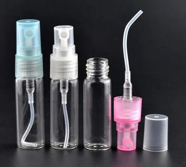 Fabrikspris 5ml Mini Amazing Glass Refillerbar Tom Perfume Tube Atomizer Pump Flaskor Flaska Spray Sprayer