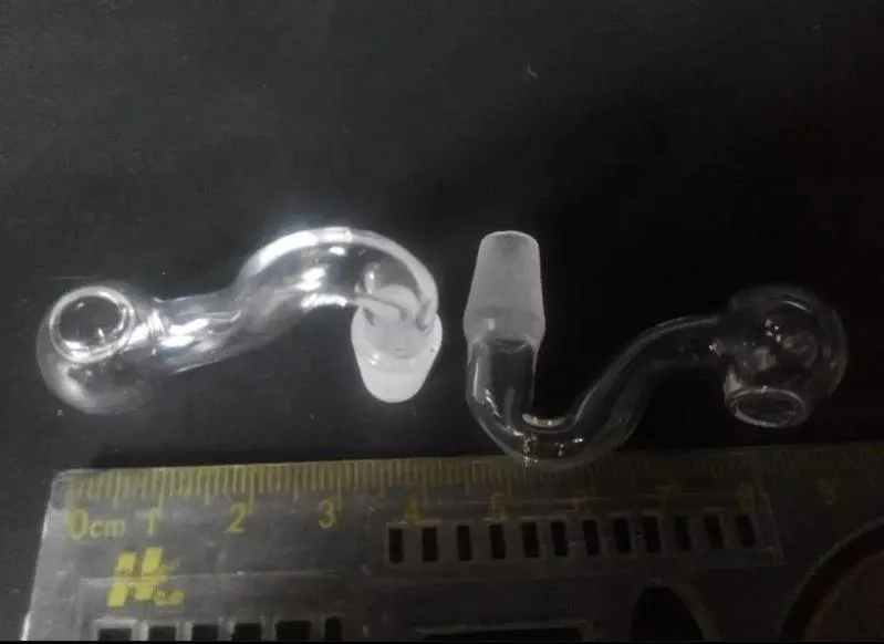 미니 S 냄비 - 유리 훅 담배 파이프 유리 봉 - 석유 굴착 유리 봉합 유리 뱃살 흡연 파이프 - vape - vaporizer