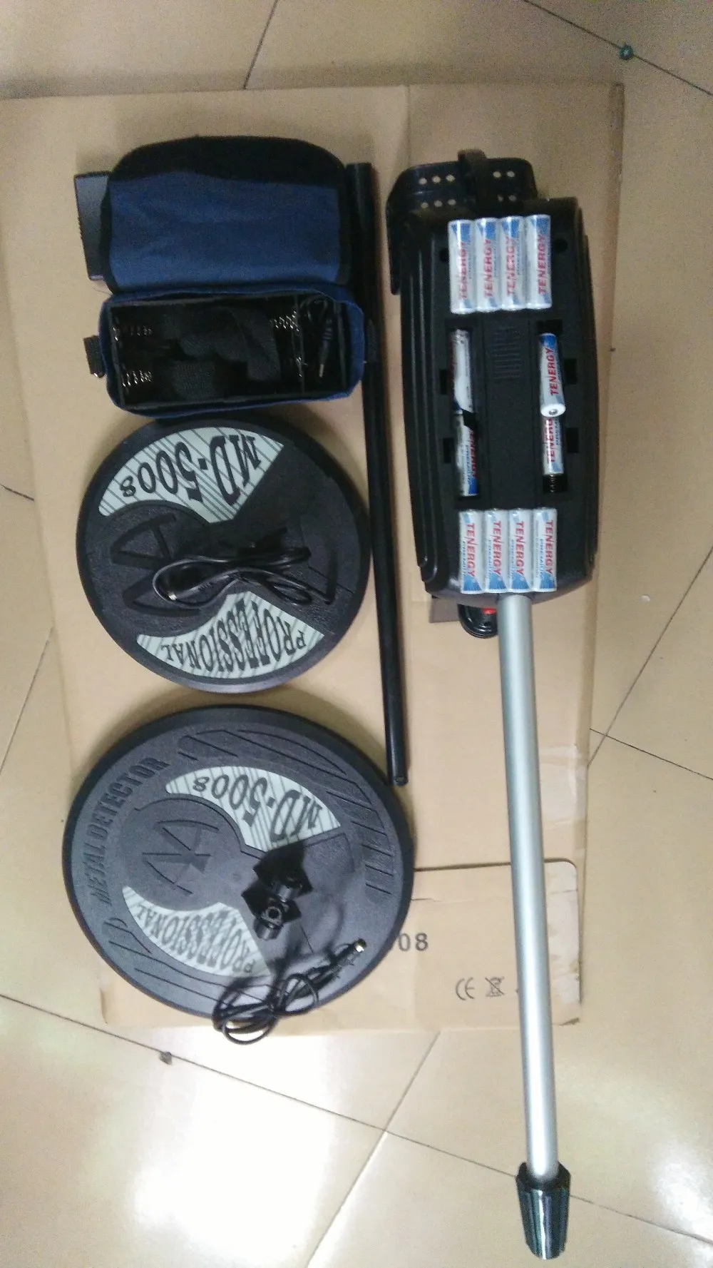 Hot underground metal detector MD-5008 double disc instrument archaeological exploration treasure detector