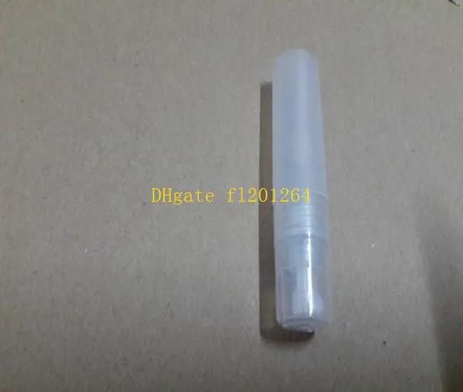 200 pçs / lote DHL Frete Grátis atacado 5 ml spray de plástico frascos de perfume perfume vazio frasco de atomizador recarregável