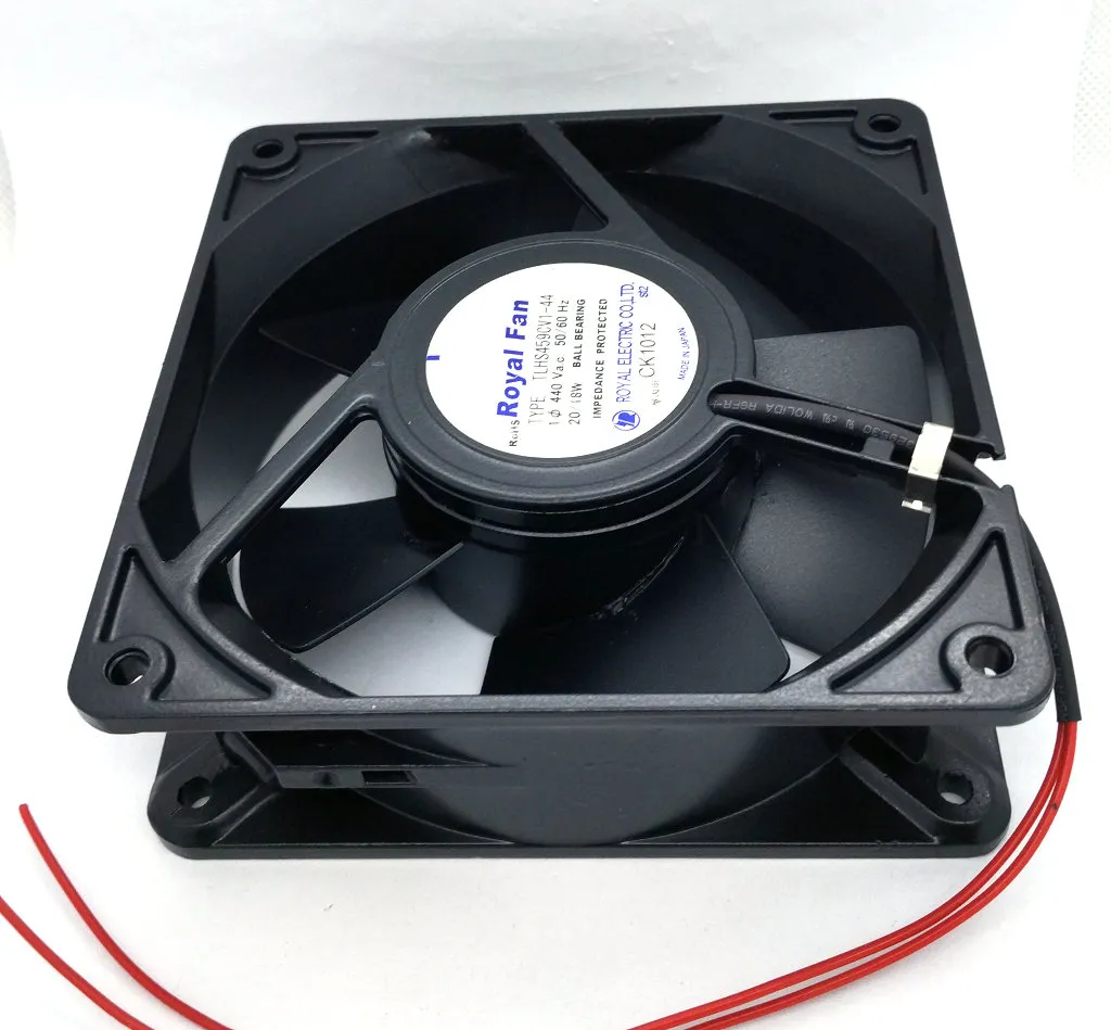 Original Royal Fan TLHS459CV1-44 440V 50/60Hz 20/18W 120*120*38mm 12cm All Metal Inverter Cooling Fan