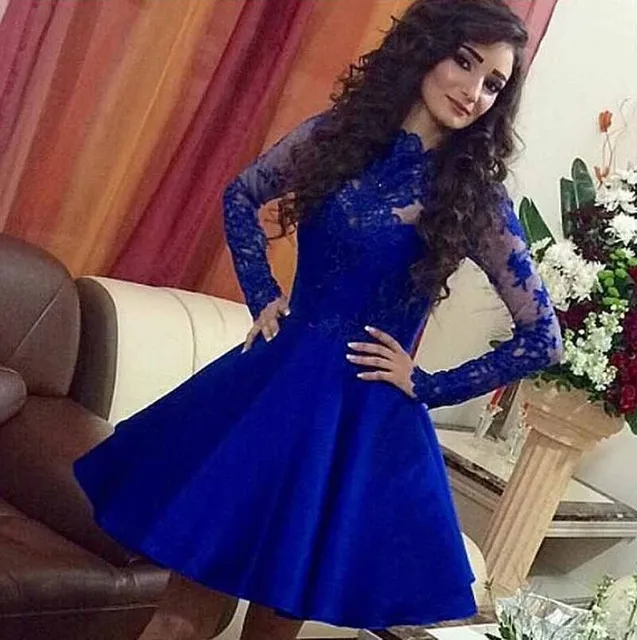 19+ Royal Blue Short Prom Dresses