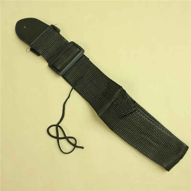 2st Rand Black Acoustic Bass Electric Guitar Strap Guitar Parts Musical Instruments Accessories1487083