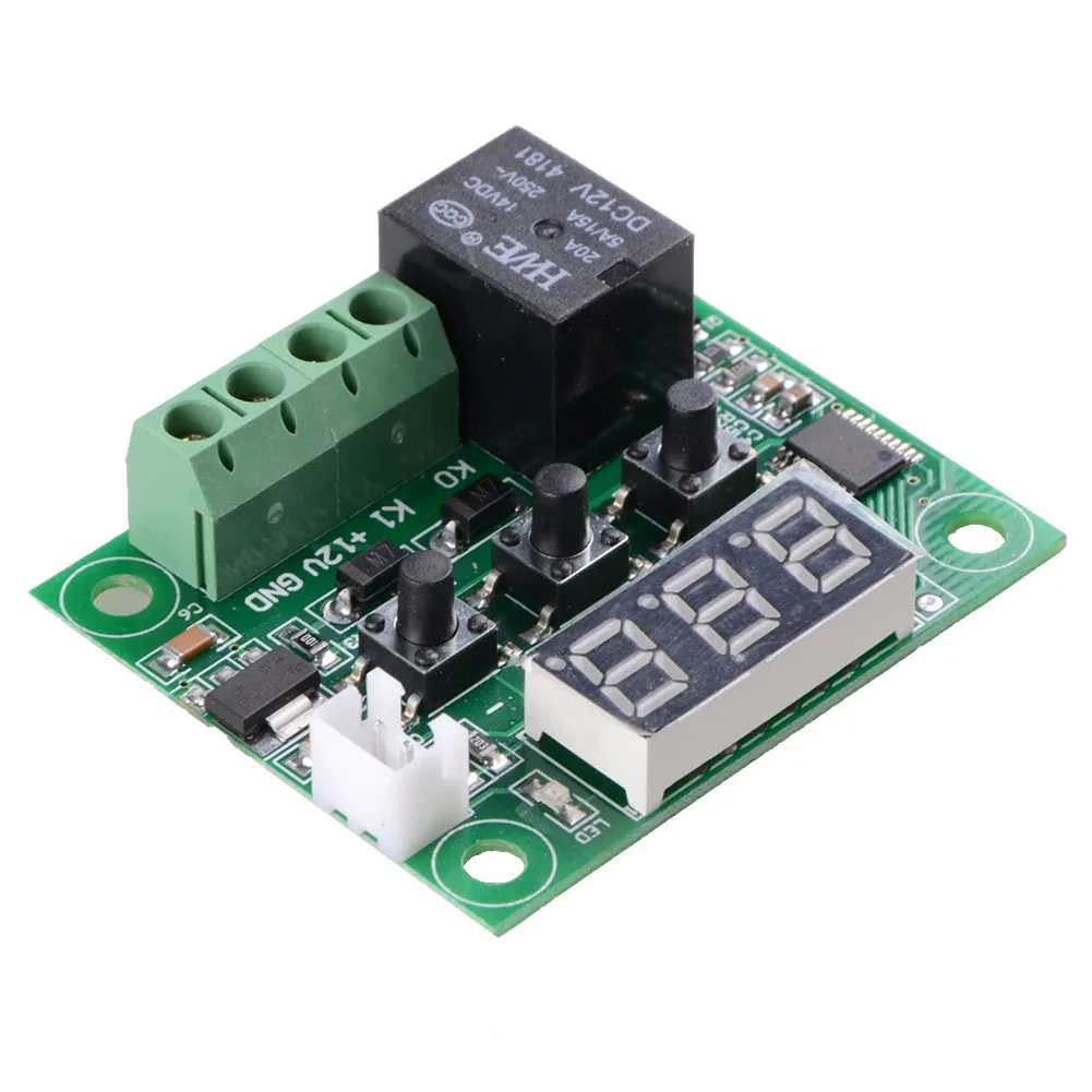 W1209 Dijital termostat Sıcaklık Kontrol Anahtarı DC 12 V Sensör Modülü B00154 BARD