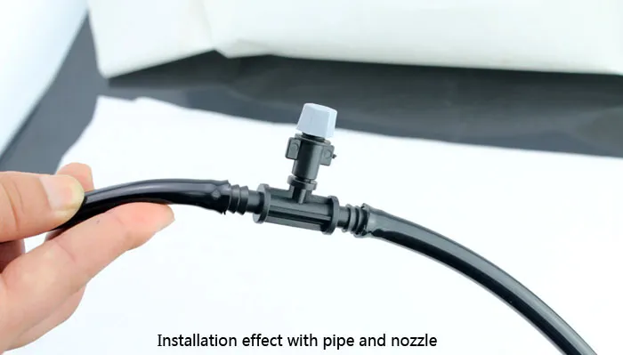 reducing tee four - way Garden Connector watering hose splitter Capillary water lawn greenhouse Micro sprinkler drip irrigation