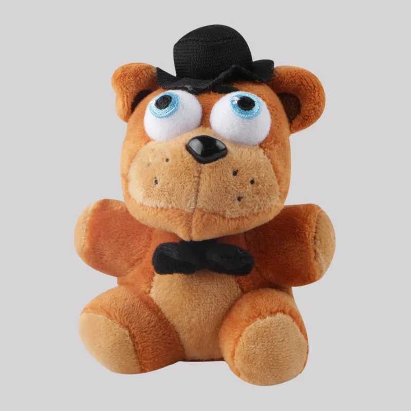 Freddys 4 fnafで5泊10インチ25cm Fnaf Freddy Fazbear Bear柔らかいかわいい人形FOXY Wolf Toys Kids Toys Soft Stiffed Doll1034462