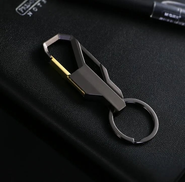 Rostfritt stål av hög kvalitet elegant nyckelring för kvinnor man bil nyckelkedja nyckelring födelsedagspresent nyckelhållare