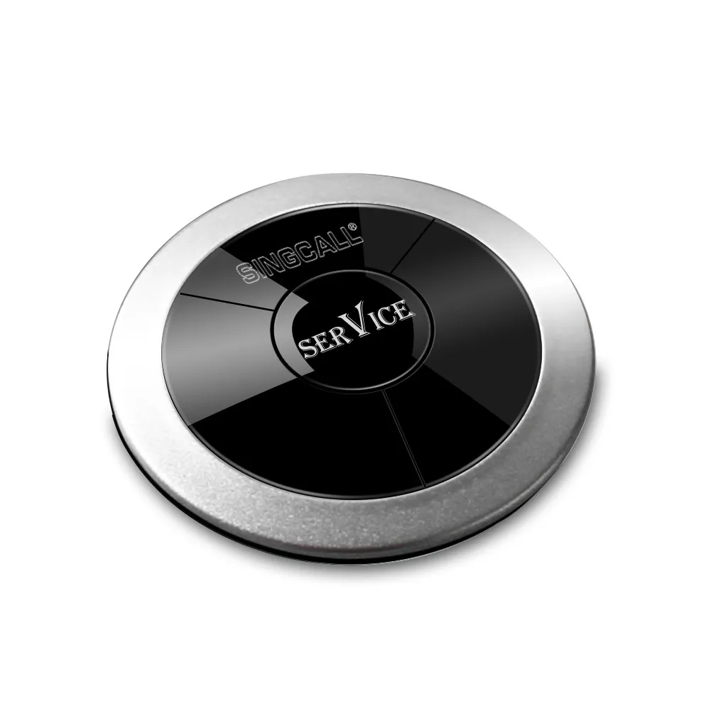 SINGCALL Wireless Calling System, Single Service Button For Calling In