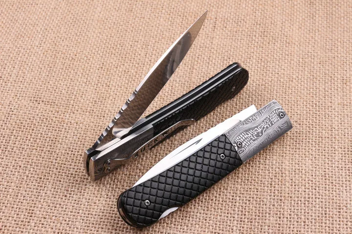 Factory Direct Edc Pocket Folding Blade Kniv 440c 58hrc Satin Finish Blades Knives Utomhus Camping Vandring Räddning Knivar