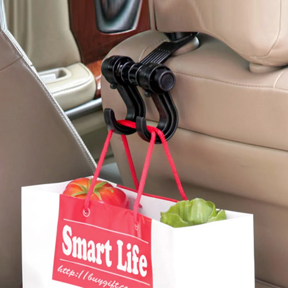 Delicate Car Auto Fastener & Clip Portable Seat Vehicle Hanger Purse Bag Organizer Holder Hook New