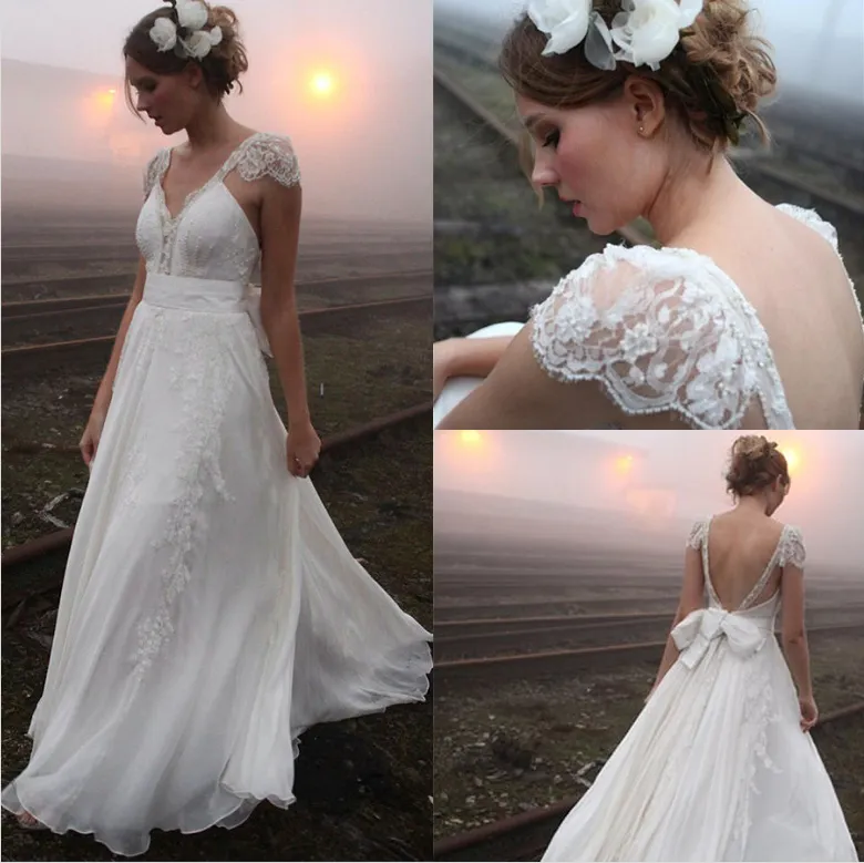 Outdoor A-Line Wedding Dresses Long Floor Legnth Lady Party Gowns Formal Maxi Celebrity Wear Hot Sale Wedding Dress
