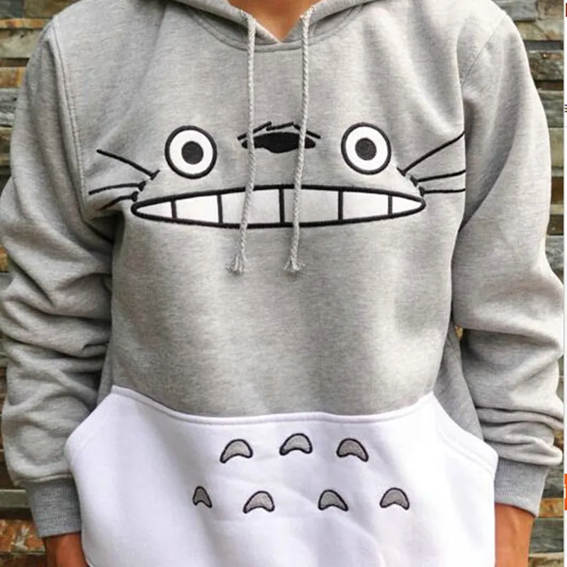 Raisevern 3D épais sweat Harajuku dessin animé Totoro Animal chat imprimer femmes Cosplay costume à capuche printemps automne vêtements d'extérieur cot264n