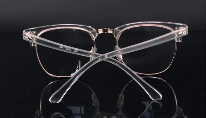 새로운 100 % 브랜드 레트로 클리어 안경 프레임 투명 광학 근시 안경 프레임 무료 배송 / 