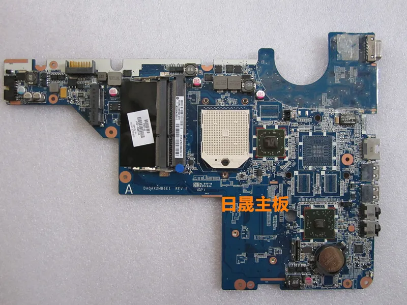 592808-001搭載HP CQ62 CQ42 G62 G62 Laptop Motherboard DDR3 AMDチップセット100％完全テスト済みOKと保証