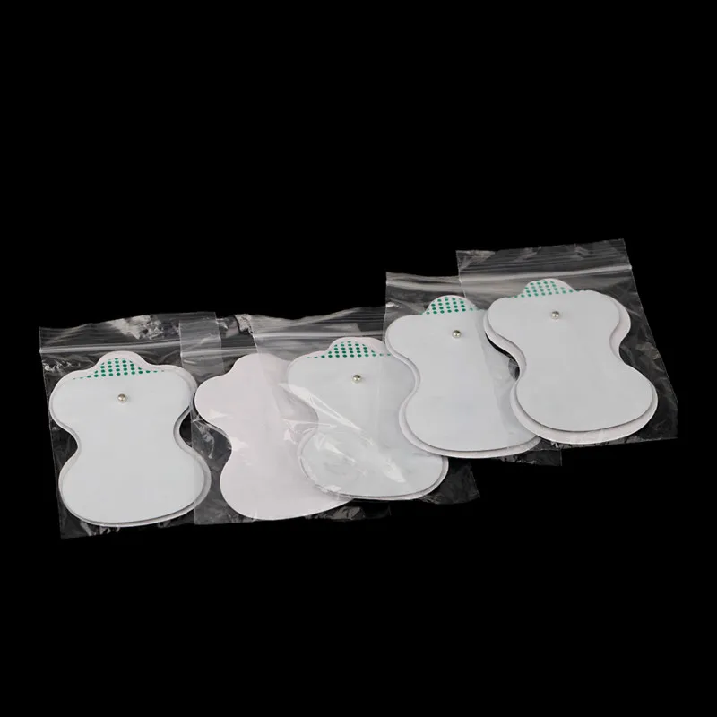 Groothandel 30 stks / partij Duurzame TENS-elektrode pads voor digitale tentherapie Acupunctuur Machine Massager Vervanging Pads Gezondheidszorg