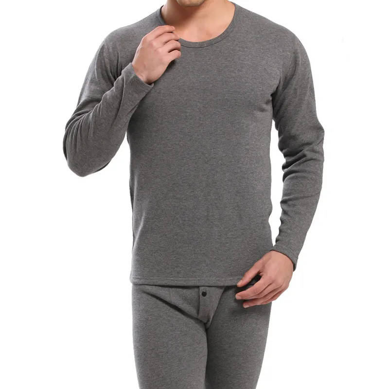 Ropa Térmica De Invierno Para Hombre Más Terciopelo Cálido Calzoncillos  Largos Espesar Cuello Redondo Hombres Conjunto De Ropa Interior Térmica  Negro Ropa Interior Térmica Para Hombre De 34,27 €