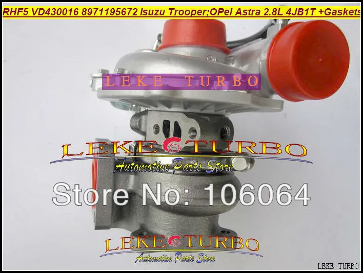 RHF5 VD430016 8971195672 turbo For ISUZU Trooper OPEL Astra 2.8L 4JB1T turbocharger (2)