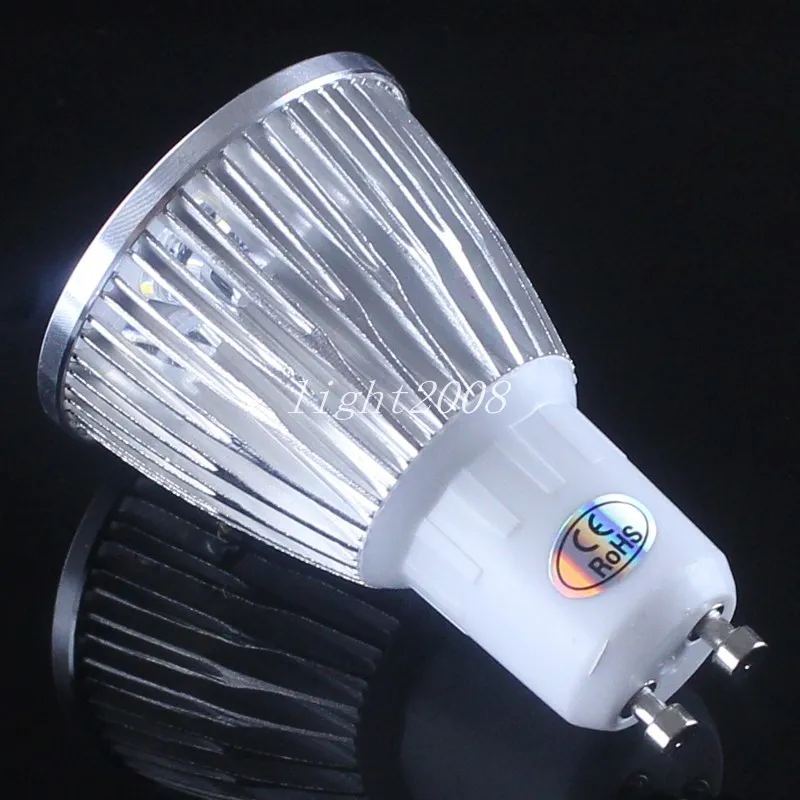 DIMMABLE GU10 E27 E14 3W 4W 5W高出力LED電球スポットライトダウンライトランプLED照明