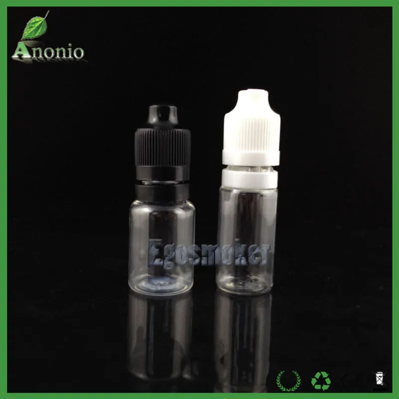 Electronic Sigarette Ejuice Flessen Lege Flessen Kind Proof Plastic Tamper Evident Fles 5 ml 10ml 15ml 20ml 30ml 50ml Pet Dropper Fles