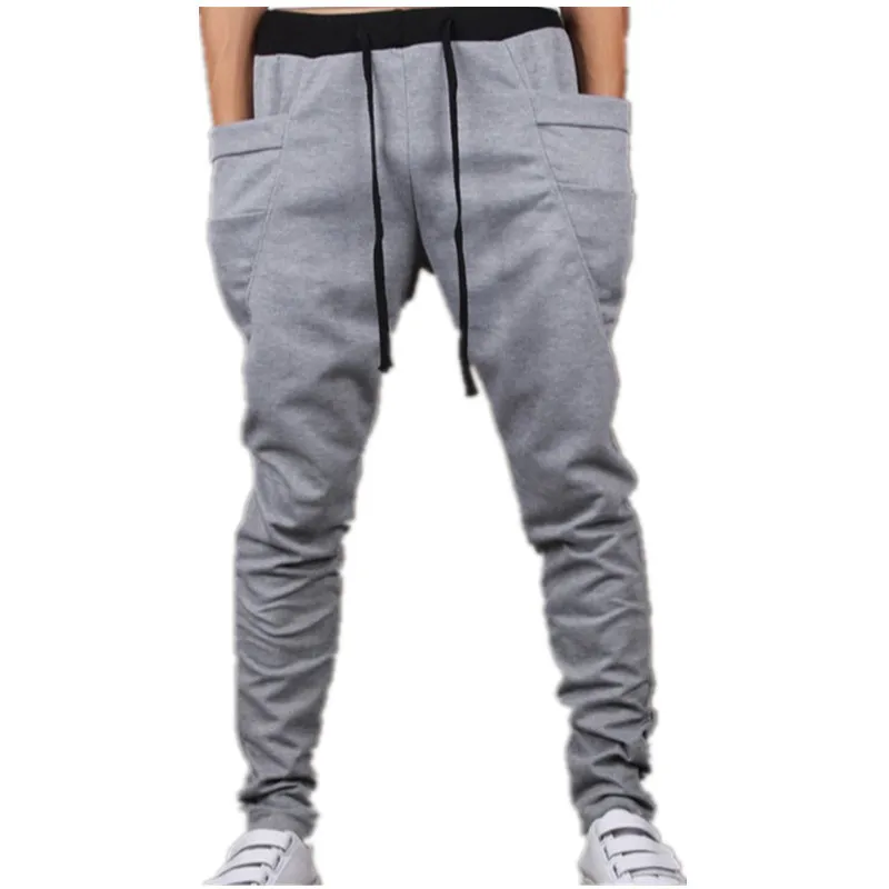 Partihandel-2016 Vår sommar höst Mäns mode harem byxor manlig casual hip hop slacks sweatpants byxor byxor