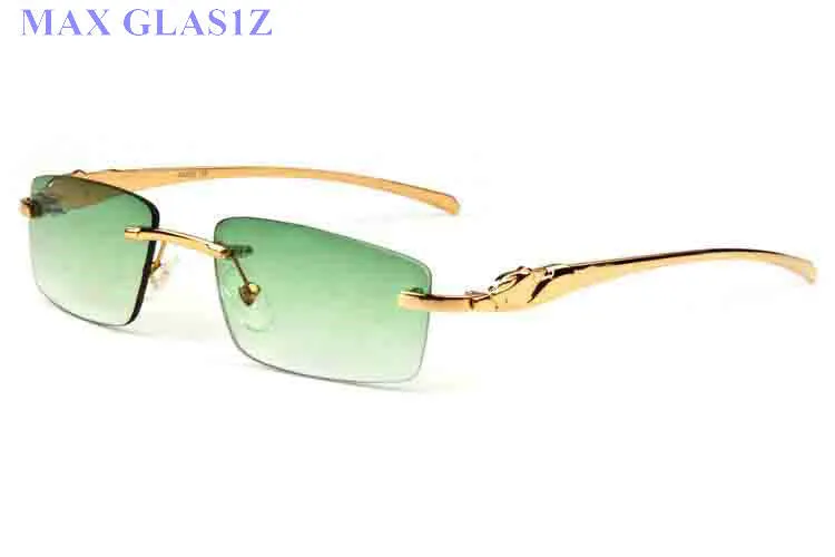 2017 Gold Silver Frame Glasses Brand Designer Sunglasses Retro