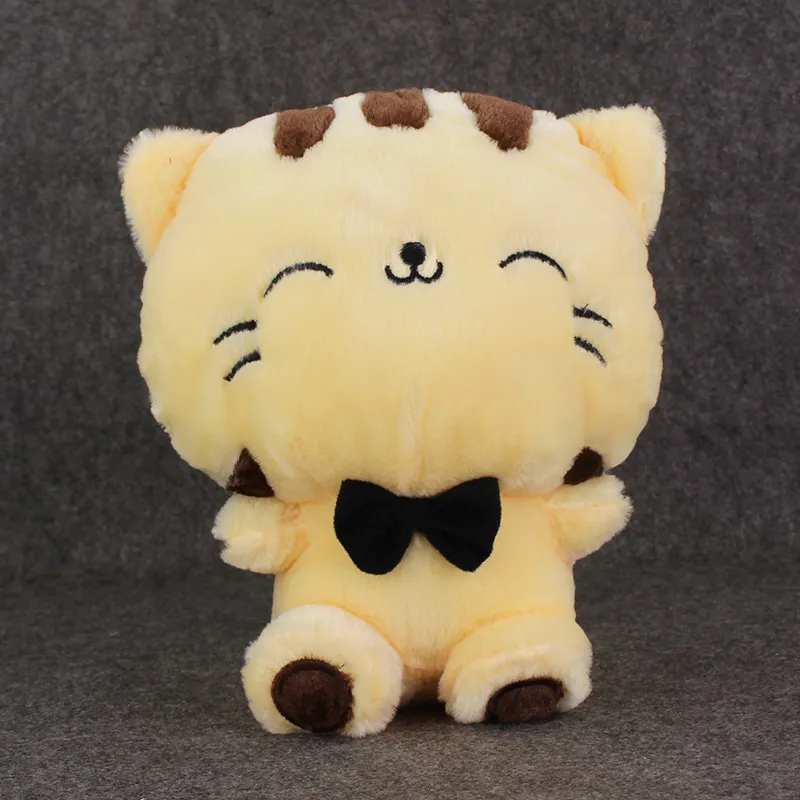 26cm Anime Sevimli Büyük yüz Kedi Doll yumuşak peluş Doldurulmuş Oyuncaklar çocuklar hediye ücretsiz kargo EMS için