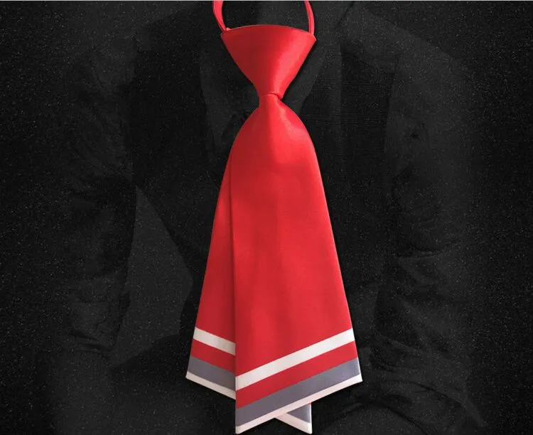 Corbata para estudiantes, corbata tipo cuchillo doble, es, 22*7cm, imitación de seda para camarero, corbatas para mujer, regalo de Navidad, TNT gratis, Fedex
