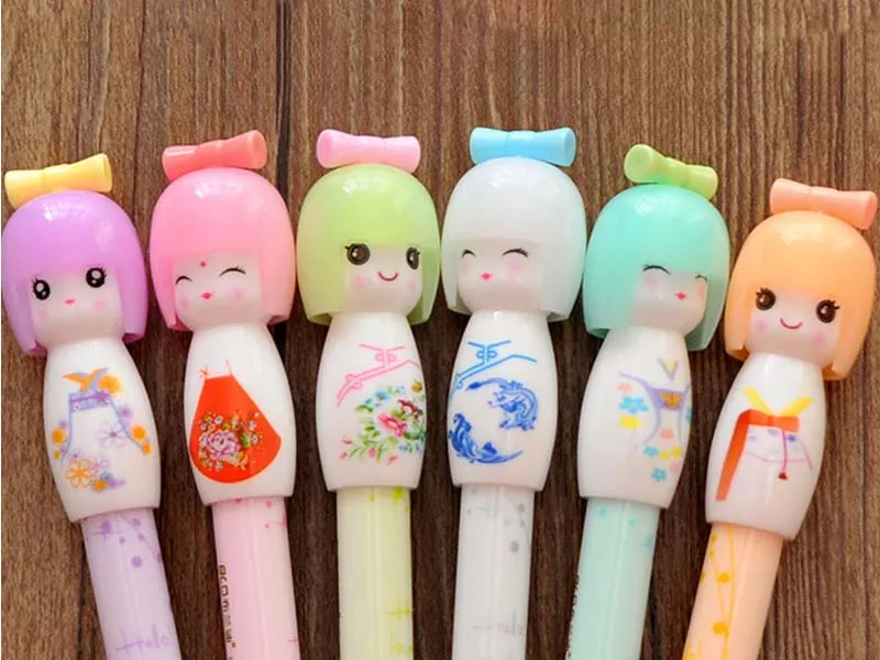 36Pcs/Bulk Cute Pens Novelty Cactus Gel Pen Funny Journal Cool Flower Kawaii Fun Rollerball Pen, Creative School Office Supply Party Favors Kids Adults Men Women Girl Teens Wedding Stationery Pen Set