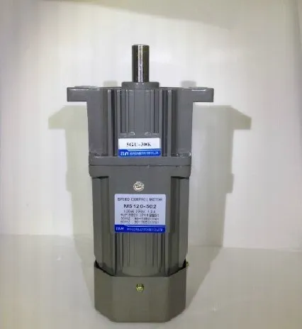 Nuevo Motor de engranajes TLM/motor de caja de cambios en 220 VAC potencia de salida 90W relación de reducción 1:30 18 tipo puede elegir motor monofásico Vertical