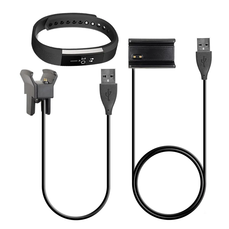 New Fitbit Alta USB Power Charger Smart Bracelet Charging Cable For Fitbit Alta Wristband Bracelet VS Fitbit Silicone Strap 30cm