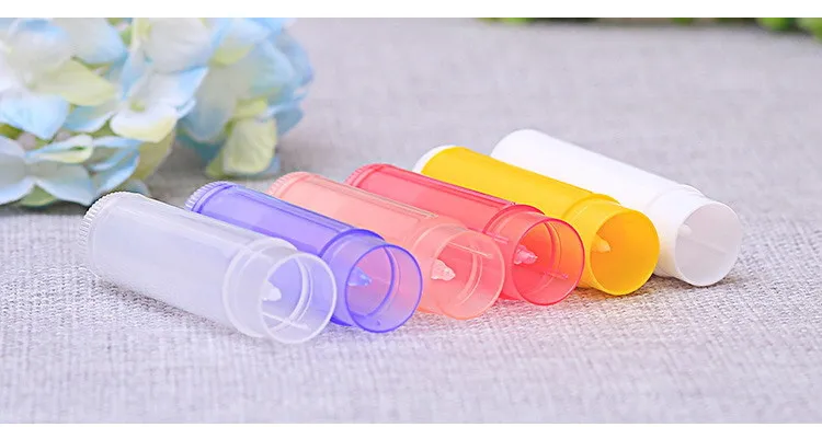 5g 5ml Lipstick Tube Lip Balm Containers Empty Cosmetic Containers Lotion Container Glue Stick Clear Travel Bottle 