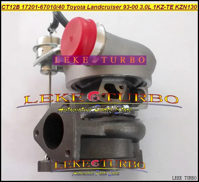 CT12B 17201-67010 17201-67040  LANDCRUISER 1KZ-TE 125HP HI-LUX KZN130 4 Runner 1993 3.0L D turbocharger (9)