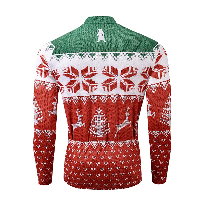 2024 Ugly Christmas Cycling Jersey Thermal Fleece Winter Bike Clothing MTB Jersey Long Sleeve Breathable Quick Dry Ropa Ciclismo Invierno Hombre Maillot From Monton4shop 23.37 DHgate.Com