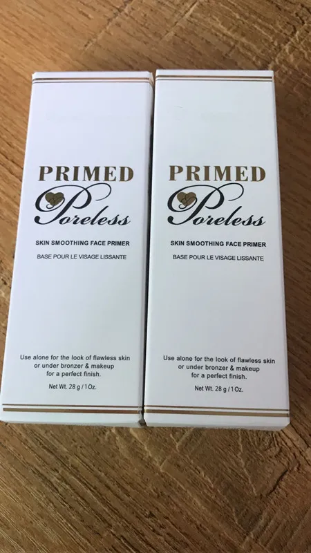 DHL gratis Nieuwe 2 kleuren Make Primed Poreless Primer Skin Smoothing Gezicht Primer base pour le visage lissante Foundation Primer 28g 1OZ