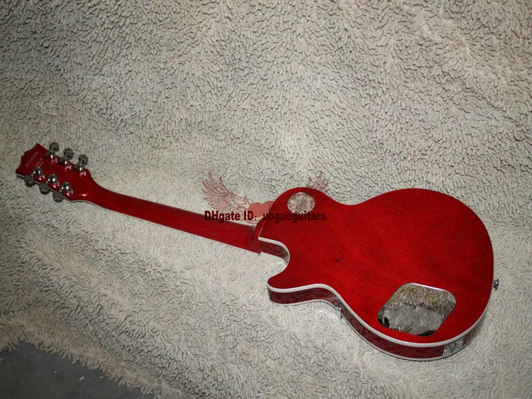 Ny anpassad butik Ace Frehley Electric Guitar i Cherry Burst Hot Guitars Gratis frakt