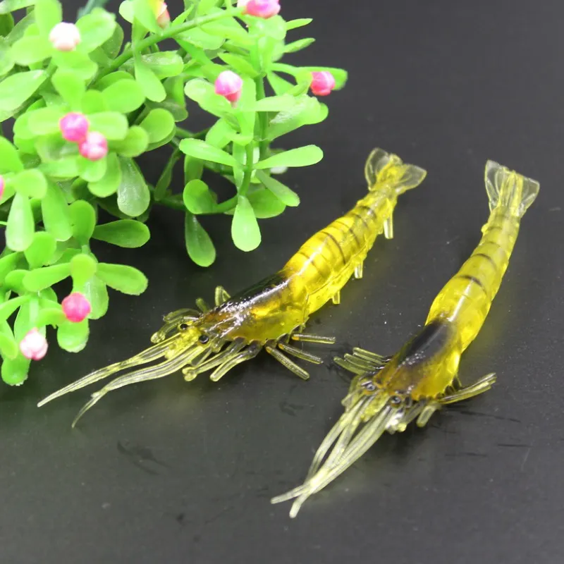 Shimp 10cm Soft Fishing Baits With Flavor  ... 