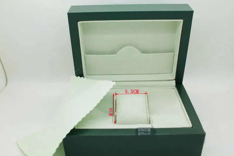 Envío gratis Green Brand Watch Caja original Papeles Tarjeta Monedero Cajas de regalo Bolso 185 mm * 134 mm * 84 mm 0.7 KG Para 116610 116660 116710 Relojes